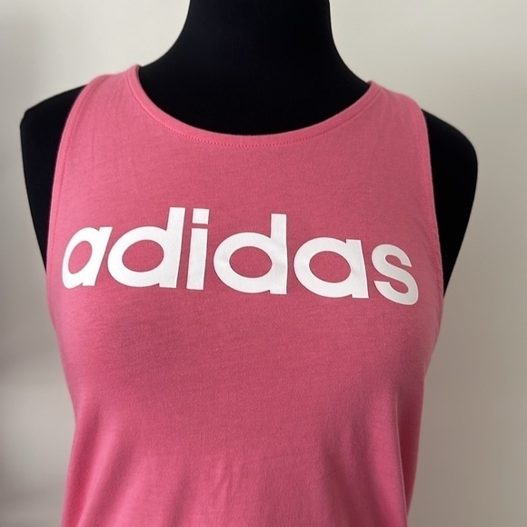 NWT Adidas Pink Racerback Tank - Picture 3 of 11